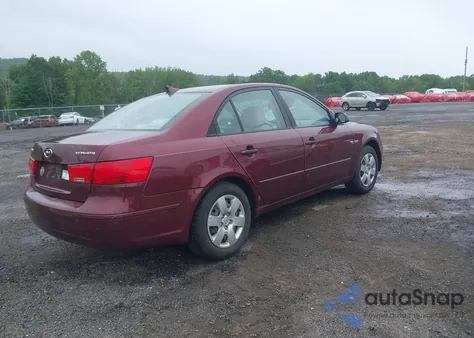 2009 Hyundai Sonata Gls из США, поврежденный, VIN 5NPET46C99H414514